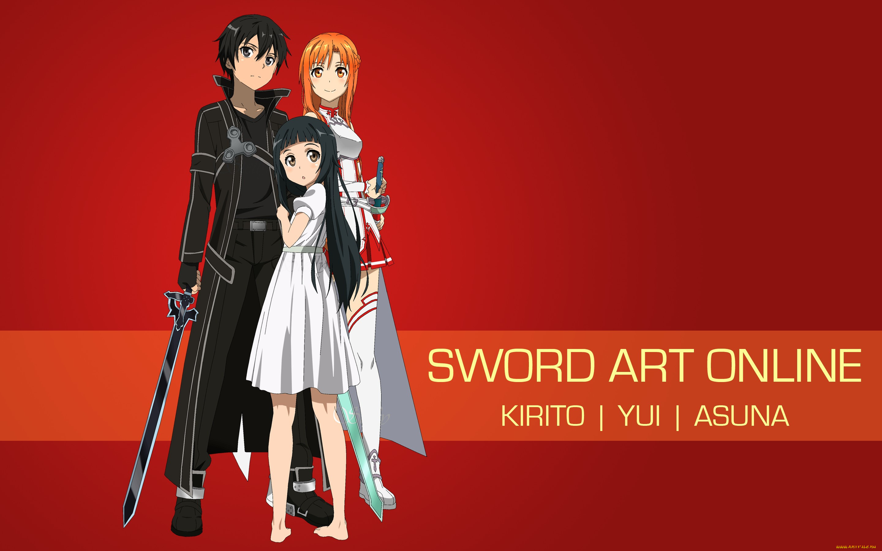 , sword art online, yui, asuna, ken, oriental, sword, kirito